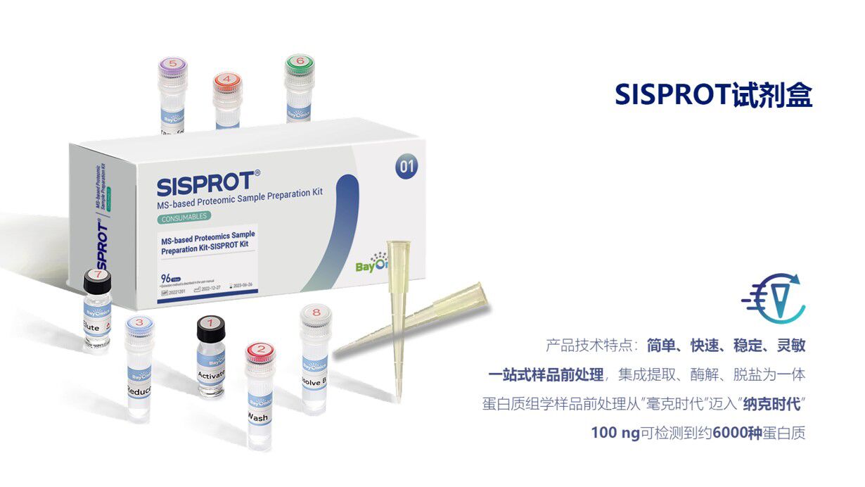 新品推薦 | SISPROT?蛋白質(zhì)組學樣本前處理試劑盒